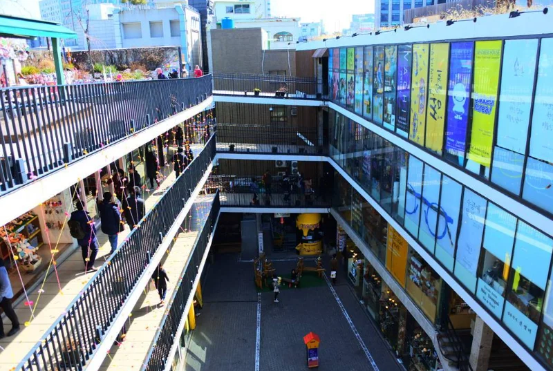 Ssamziegil Shopping Mall Insadong 